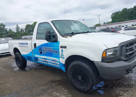 2004 Ford F-250 Xl/Xlt из США, поврежденный, VIN 1FTNF20LX4EC78522